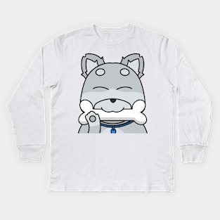 mmmm RangerWolf Kids Long Sleeve T-Shirt